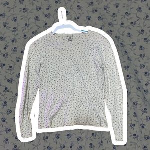 LL bean floral long sleeve